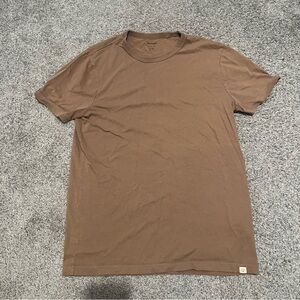 madewell garment dyed all-day tee - earth